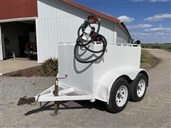 Homemade 500-Gal Fuel Tank On Trailer 