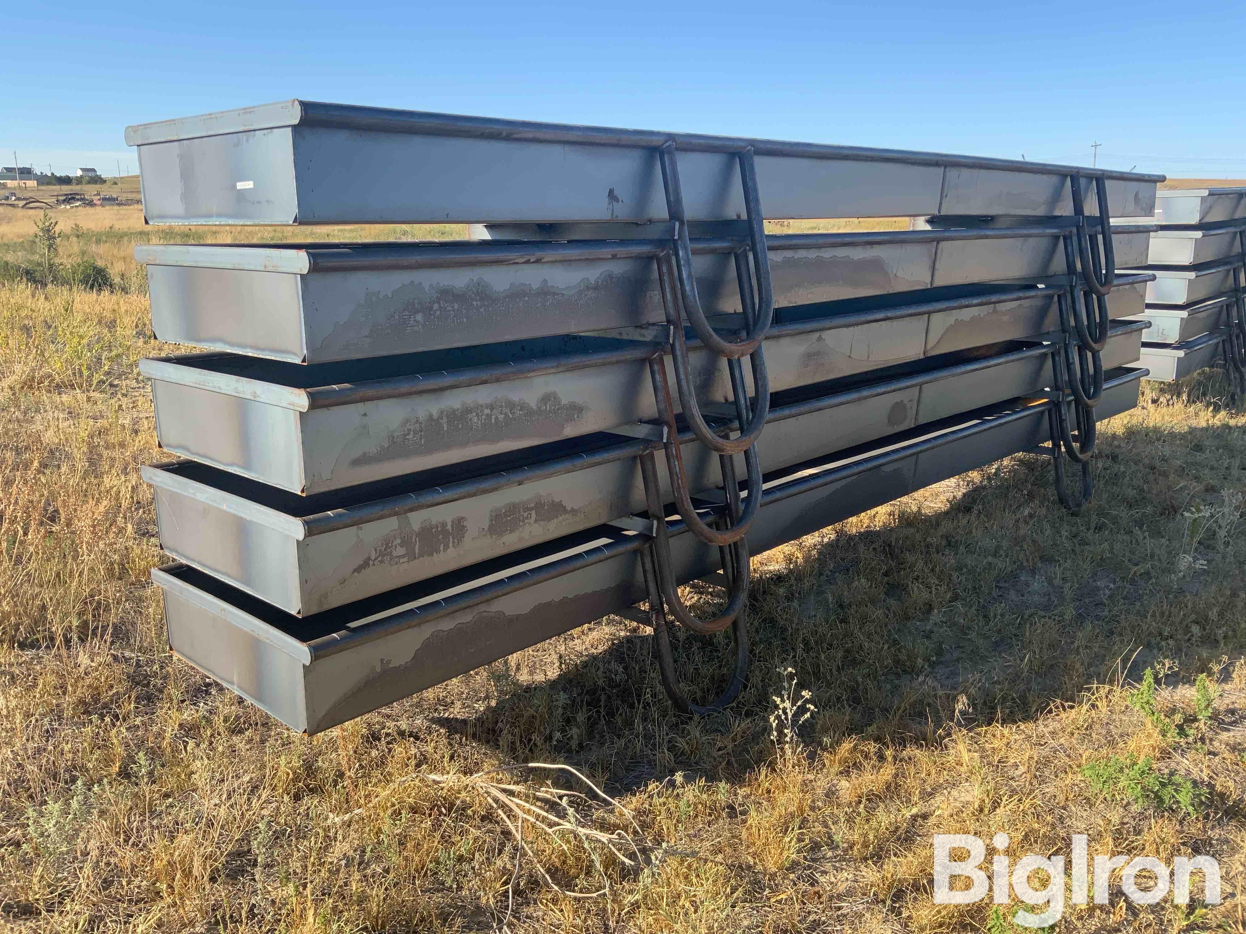 2024 Plus One 20’ Steel Feed Bunks 