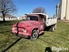 1956 Ford F600 S/A Dump Truck 