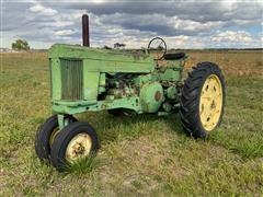 1952 John Deere 60 2WD Tractor W/Tricycle Front 