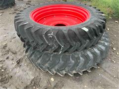 Michelin 380/90R46 Tires & Rims 