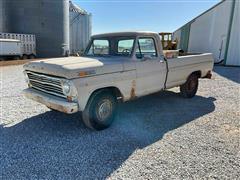 1968 Ford F250 2WD Long Bed Pickup 