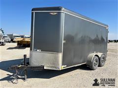 2019 H&H 14' Enclosed Trailer 