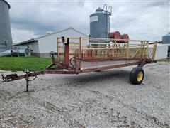 16' Hydraulic Livestock Cart W/Scale 