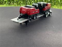 Die-Cast Promotions Flatbed W/Balers 1:64 Scale Model 