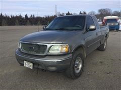 2001 Ford F150 4x4 Extended Cab Pickup 