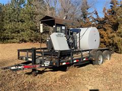 2012 Lamar / Yanmar T/A Trailer W/ Generator 