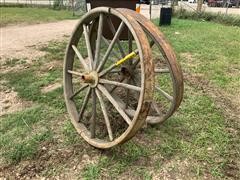 Emerson Wood Wagon Wheels 