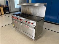 Vulcan 60L-136 Commercial Stove W/oven 