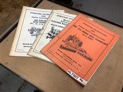 Allis-Chalmers Operator Manuals 