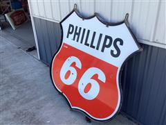 Phillips 66 Porcelain Sign 