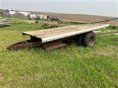 Shop Built Flatbed Trailer 