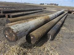 Wooden Utility Poles 