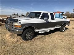 1993 Ford F250 XLT Extended Cab 4x4 Pickup 