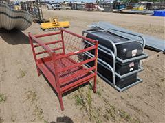 Behlen 4' Feed Bunks And 4' Sheep Feeder 