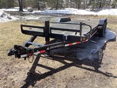 2021 Ironbull Flatbed Bumper Pull Trailer 