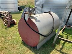 500 Gallon Fuel Barrel w/ Pump 