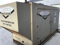 Moser 125 KW 3-Phase Natural Gas Generator 