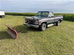 1987 Chevrolet K10 Silverado 4x4 Pickup 