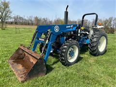 1992 Ford 4630 MFWD Tractor W/Loader 