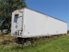 1990 Strick T/A Enclosed Van Trailer W/Dolly 