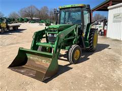 1994 John Deere 6200 2WD Tractor W/Loader 