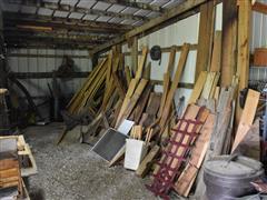 Large Quantity Of Lumber And Scrap Wood 