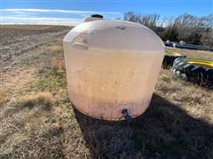 Snyder 1,500-Gal Water Tank 