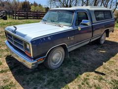 1989 Dodge D150 2WD Pickup 