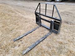 Pallet Forks Skid Steer Attachment 