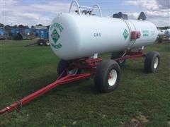 Heartland 1000-Gallon NH3 Tank W/Running Gear 