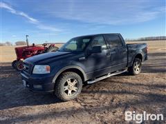 2004 Ford F150 4x4 Crew Cab Pickup 