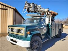 1978 Chevrolet C65 2WD Digger Derrick Truck 