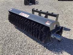 2022 Jct Broom Broom Skid Steer Attachment 