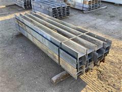 Galvanized I-Beam Posts 