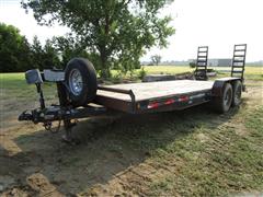 2013 Starlight 24' T/A Flatbed Trailer 