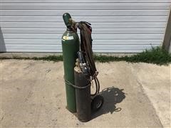 Oxy-Acetylene Torch W/Cart 