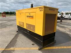 Generac 80kW Skid Mount Standby Gen Set 