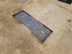 Shop Built Skid Steer Quick Attach Blank Plate 