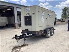 2013 Moser 70 KW Natural Gas /Propane Generator On Big Tex T/A Trailer 