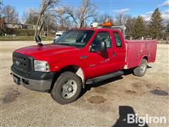 2007 Ford F350 XL Lariat Super Duty 4X4 Service Pickup 