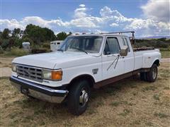 1988 Ford F350 2WD Extended Cab Dually Pickup 