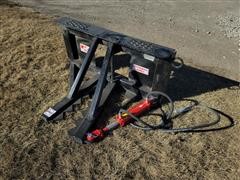2022 West Valley Easy Man Tree And Post Puller Skid Steer Attachment 