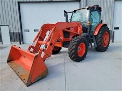 Kubota M6-131 MFWD Tractor W/Loader 