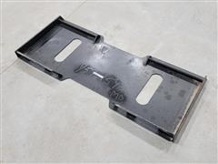 Universal Skid Steer Mounting Plate 