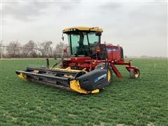 2014 New Holland Speedrower SR130 Self Propelled Windrower 