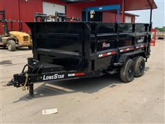 2022 LoneStar H8LP-4 T/A Dump Trailer 