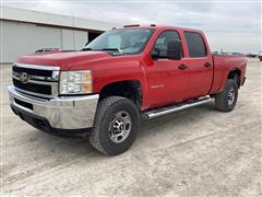 2011 Chevrolet Silverado 2500 HD LS 4x4 Crew Cab Pickup 