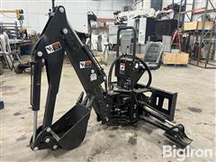 2024 AGROTK SSBKH Skid Steer Backhoe 