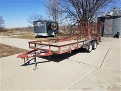 2006 Neal 16' T/A Utility Trailer 
